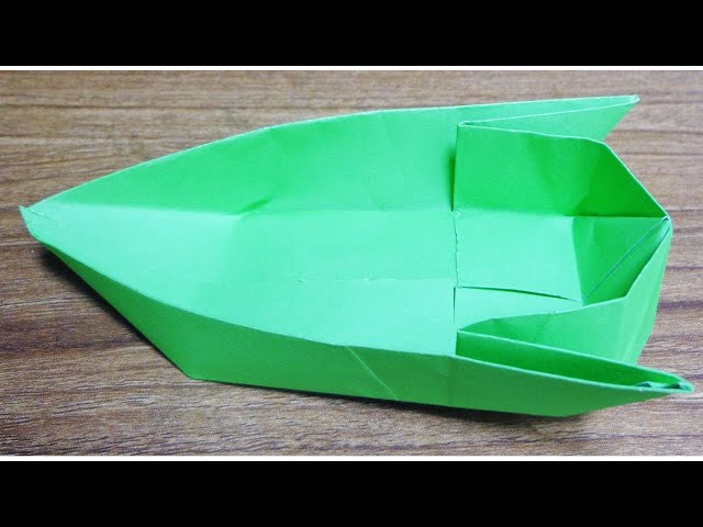 How to Make a Paper Boat that Floats || Step by Step Origami Boat || Easy Origami Tutorial