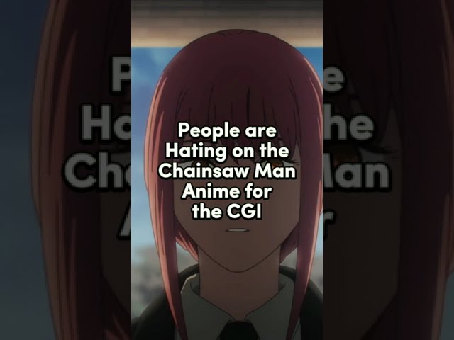 People are Hating on the Chainsaw Man anime CGI