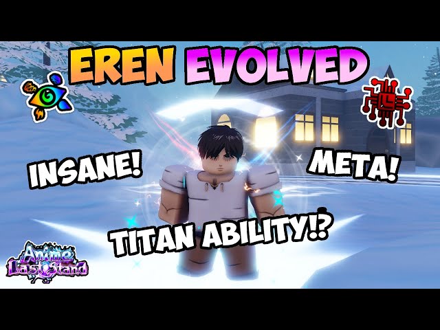 *NEW* EREN Aaron (Coordinate) EVOLVED Showcase In Anime Last Stand!