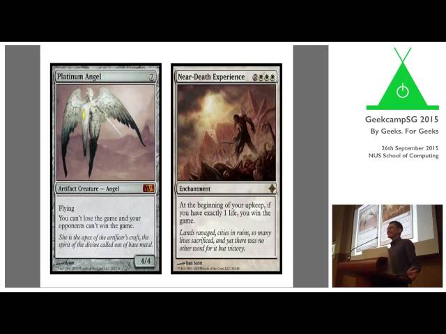 Lessons from Developing an AI to Play Magic: The Gathering by Melvin Zhang