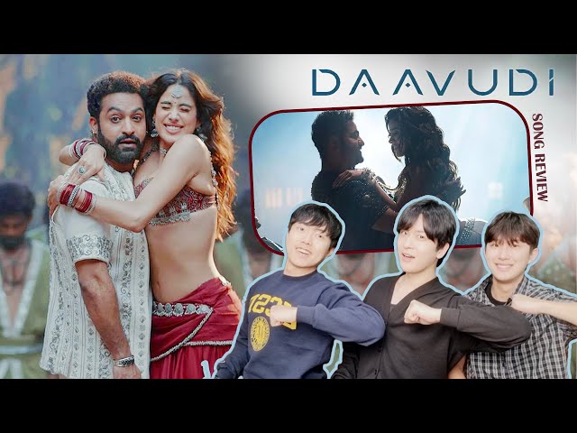 Korean Reaction of Daavudi - दावूदी Video Song | Devara | NTR