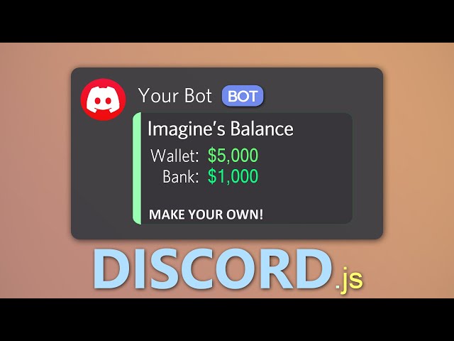 How to make a Balance Command in Discord.js [Economy]