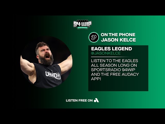 Jason Kelce On The 2024 Christmas Album And Helping The Eagles In Retirement