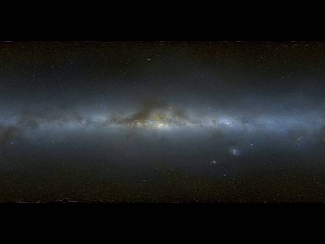 360 Panoramic Video of the Night Sky and Milky Way:  Visualize Astronomy