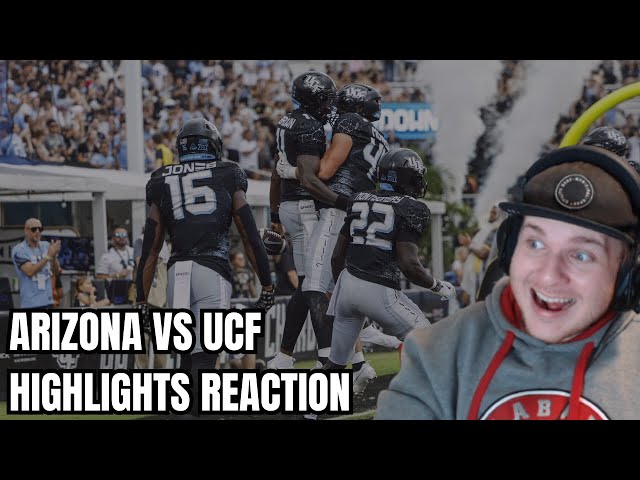 UCF vs Arizona Full Game Highlights (REACTION)