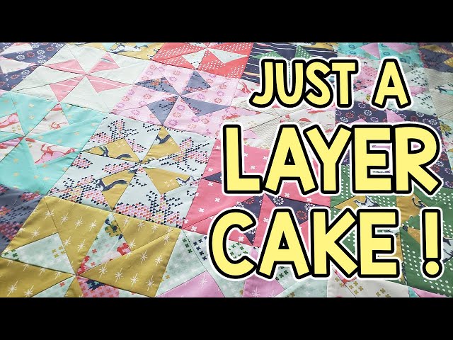 SO MANY Pinwheels! | Layer Cake Quilt Pattern | FREE