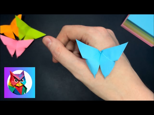 EASY ORIGAMI BUTTERFLY: FULL STEP BY STEP TUTORIAL