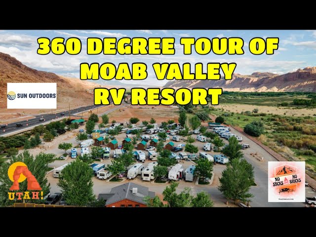 RV Park 360° Virtual Tour - Moab Valley RV Resort (Sun Outdoors Arches Gateway) - Fulltime RV Living