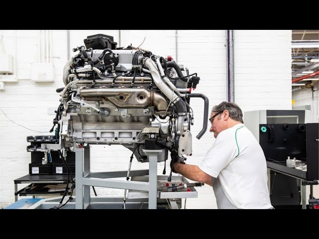 Bentley V8 Engine Factory in Crewe