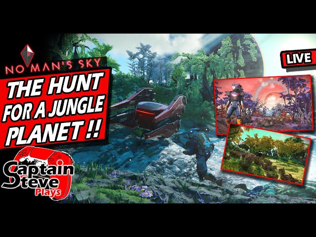 Hunt For A Jungle Or Tropical Planet - No Man's Sky Worlds Part 2 - NMS Live