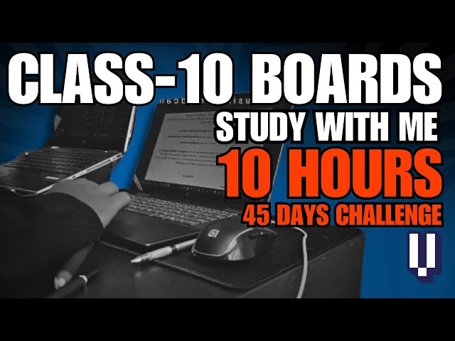 WE CAN DO IT🏅 | 1 DAY LEFT ⏰ | 📚CLASS 10 BOARDS PREPARATION 📝 | STUDY WITH ME LIVE 🔴| CALM MUSIC 🎹|