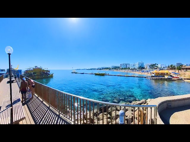 360 Interactive Walk Along The Protaras Pier To Aphrodite Cruises 27th September 2024