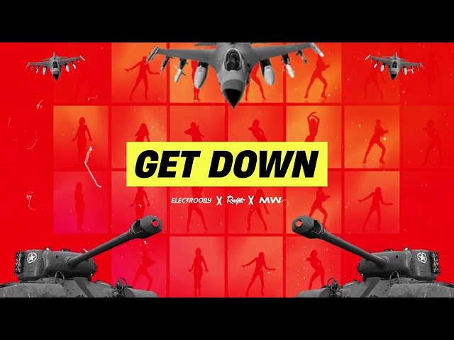 ELECTROOBY, RADJIB, MW - GET DOWN [OFFICIAL LYRICS VISUALIZER]