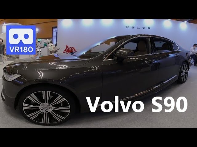 3D 180VR Volvo S90 premium sedan 4K