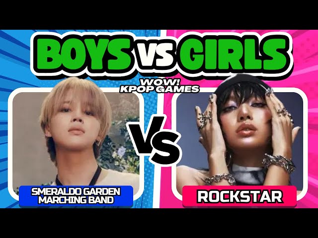 SAVE ONE DROP ONE KPOP: BOYS vs GIRLS👦👧 | WOW KPOP GAMES | KPOP QUIZ 2024