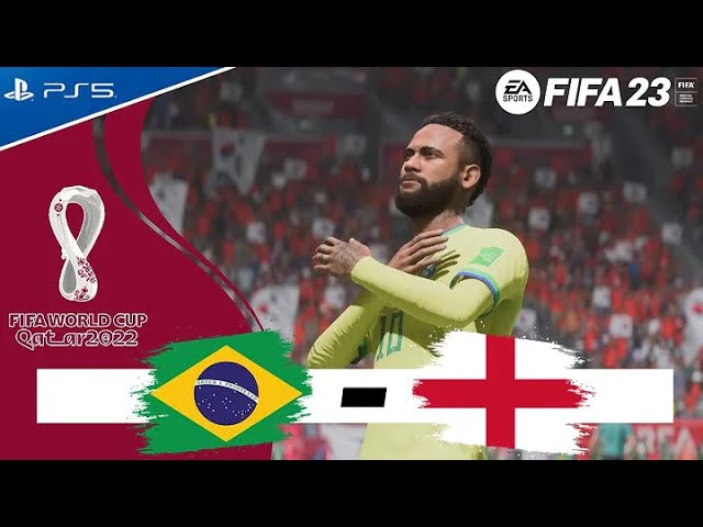 Brazil x England | Qatar 2022 World Cup | Final | FIFA 23 | PS5™ Gameplay [4K HDR]