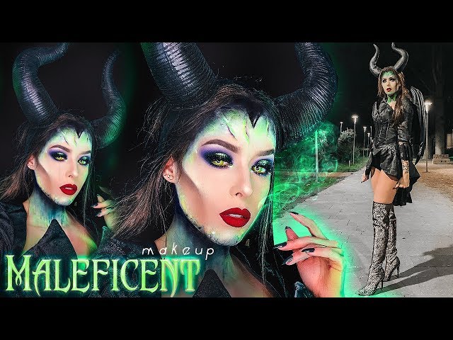 MALÉVOLA - MAQUIAGEM HALLOWEEN ♥ MALEFICENT