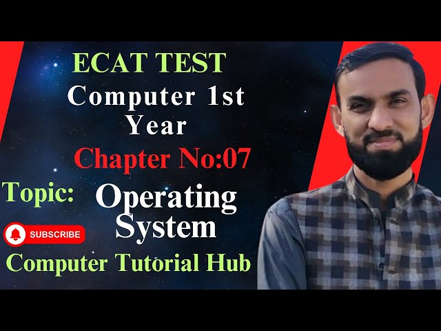 Computer 1st year Chapter no 07 ECAT MCQ Test