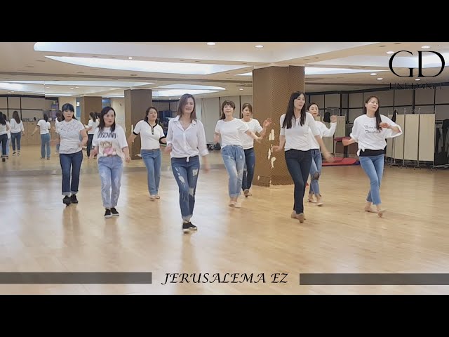 JERUSALEMA EZ - LINE DANCE (Colin Ghys & Alison Johnstone)