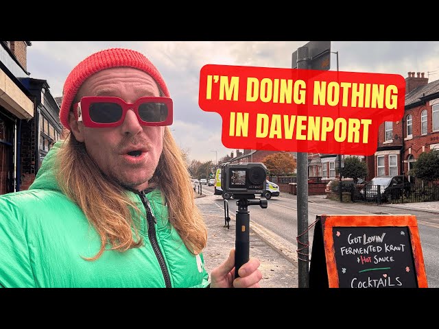 I'M DOING NOTHING IN DAVENPORT VLOG #vlog #vlogger #vloglife #stockport #goodvibes