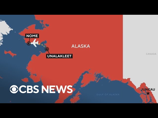 Plane with 10 on board disappears over Alaska