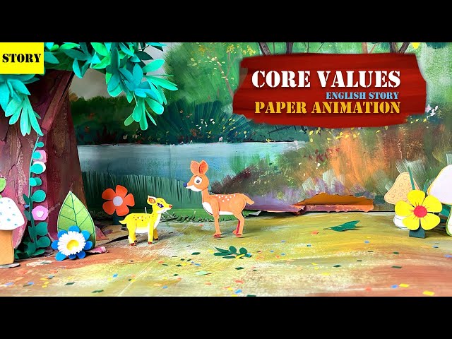 Moral Values Stories In English | Wildlife Stories Paper Animation | @Littlegirlstoriestv | Lion King 3