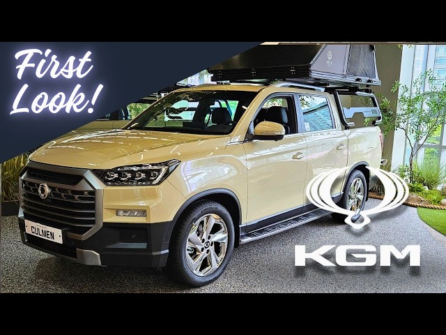 Korean PICKUP TRUCK! KGM Rexton Sports Culeman (Ssangyong Motors)