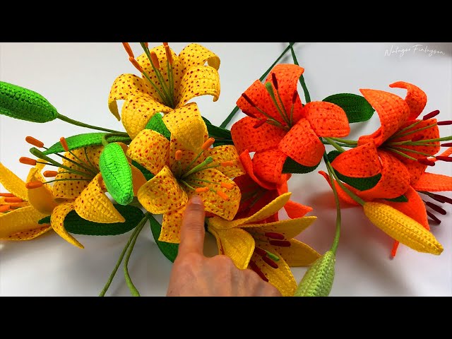 Crochet Tiger Lily