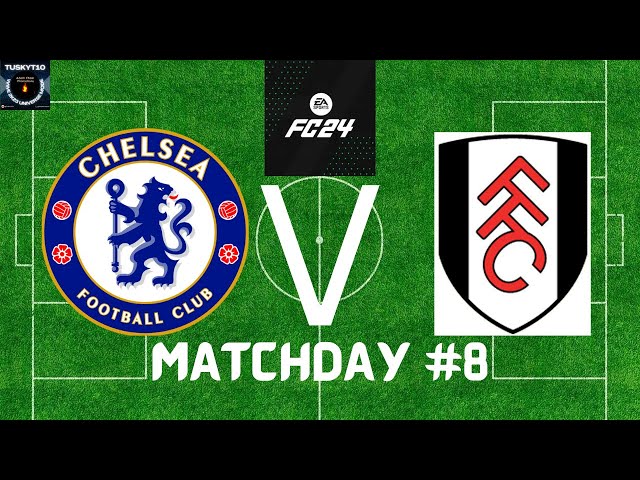 EA FC24 Drafted Premier League Week 8: Chelsea Vs Fulham!