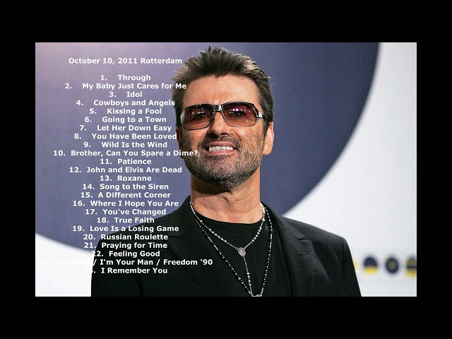 George Michael Live October 10, 2011 Rotterdam