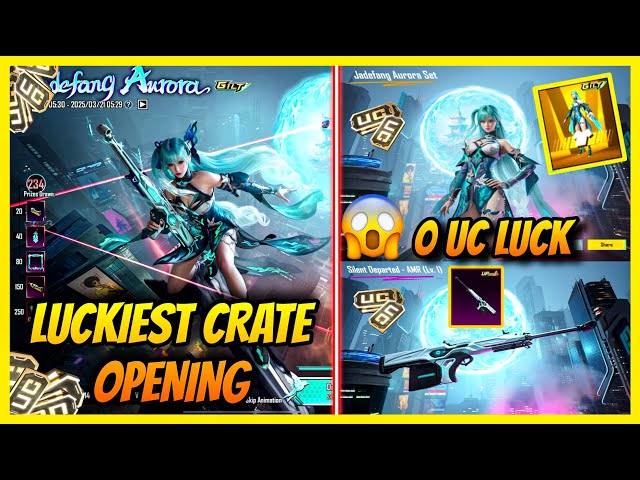 😱OMG! Zero UC Luck | New Ultimate Crate Opening –AMR & Kar98 Returns | Lucky Or Unlucky? UC Up event