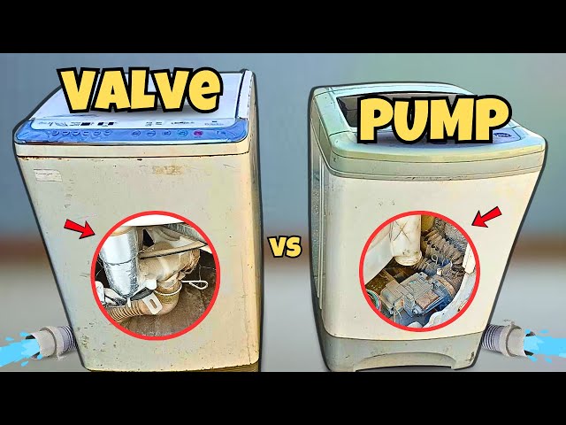 Top Load Washer Drain System: Valve or Pump – Learn How They Work!