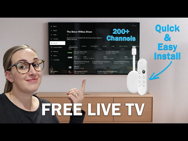 Enjoy Free Live TV on Google TV