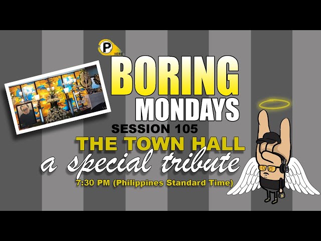 BORING MONDAYS | S105 | PARC CRUZ - A CELEBRATION OF LIFE