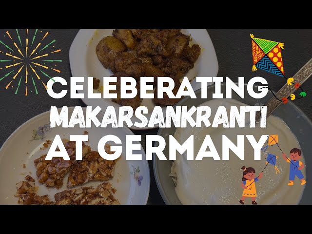 🌞 Celebrating Makar Sankranti in Germany! 🇩🇪✨| Aloo Gobhi Sabji | Nikhil Jha Germany | Cook with me