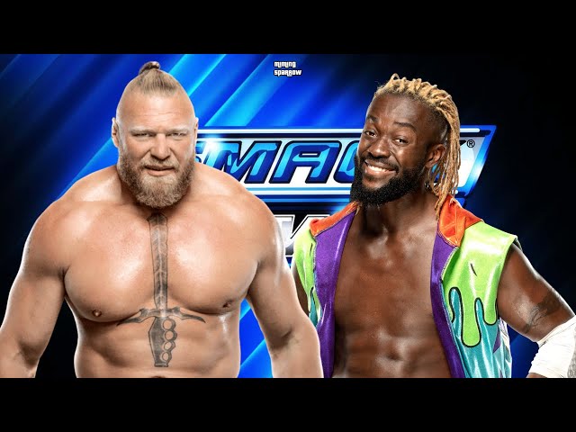 Full Match - Brock Lesner vs Kofi Kingston at WWE Smackdown