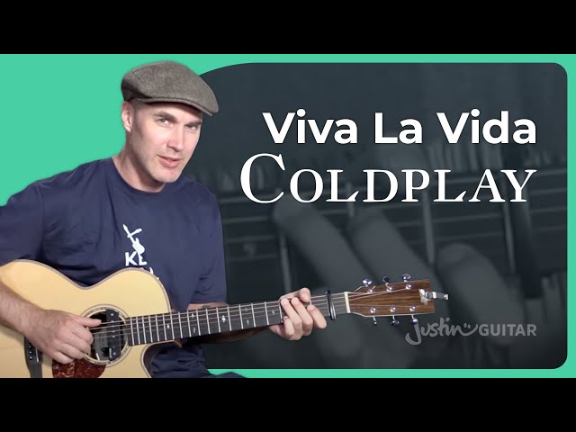 Viva La Vida Easy Guitar Lesson | Coldplay