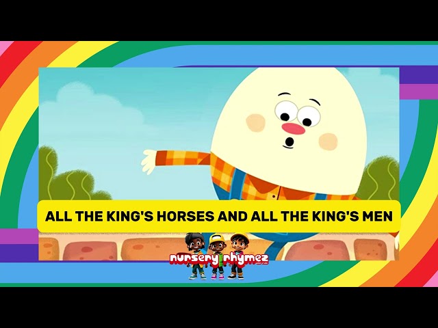 Humpty Dumpty | Nursery Rhymes With Lyrics | Classic Nursery Rhymes