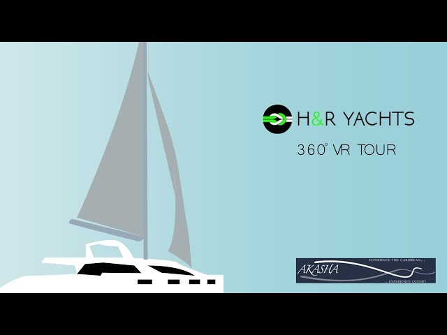 Sailing Yacht Akasha Interior Tour (360 Degree Video)