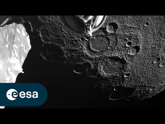 Timelapse of BepiColombo’s fourth Mercury flyby