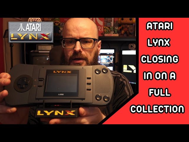 MY ATARI LYNX COLLECTION - 60 GAMES - 2 CONSOLES - PLUS ACCESSORIES!!!