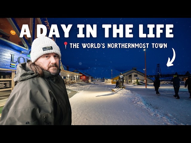 a Day in HIS life ︱ Food shopping, power outage, baking - the World's Northernmost Town, Svalbard