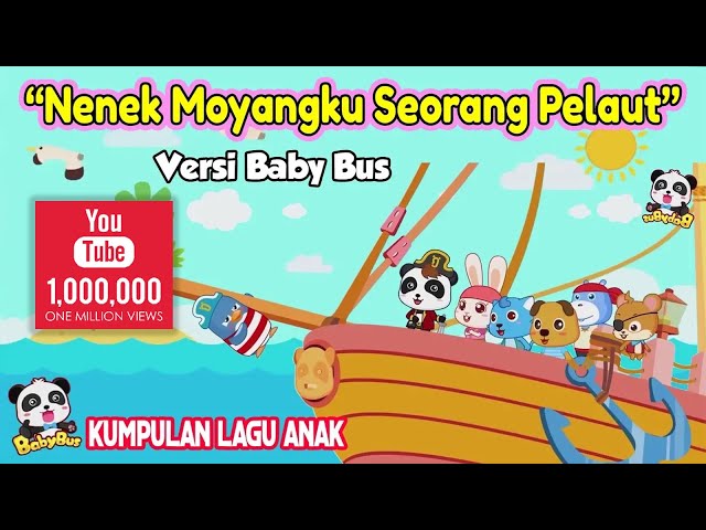 Nenek Moyangku Seorang Pelaut ♫ Lagu anak terbaru ❤ Kartun BabyBus ❤ Beramai ramai ke laut