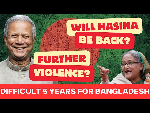 Bangladesh's Troubled Future Ahead 2024-29: Astrological Forecast (Muhammad Yunus vs Sheikh Hasina)