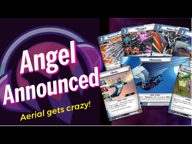 Marvel Champions | Angel | Reveal | Campaign | X-Men | X-Force | Hero Pack | Preview |