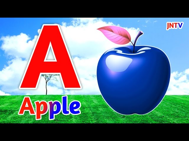 Phonics Song 2 with TWO Words in 3D - A For Airplane - ABC Alphabet Songs 316