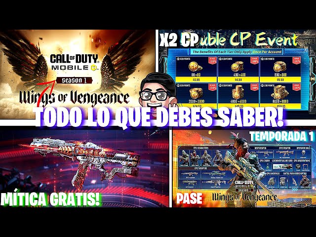 TODO LO QUE DEBES SABER!! PASE DE BATALLA - EVENTOS - PERSONAJES TEMPORADA 1 | COD Mobile | POKERO