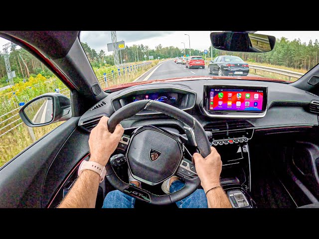 NEW Peugeot 2008 GT [1.2 Hybrid 136 hp] |0-100| POV Test Drive #2174 Joe Black