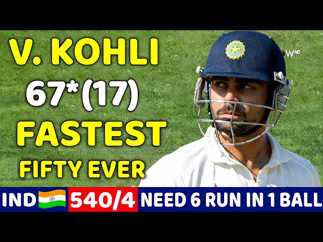 VIARAT KOHLI I FIRED UP ON AUSTRALIA HITS 15 BALL 67 RUNS 🔥 IN IND VS AUS TEST 2013 Full VIDEO 😱🔥