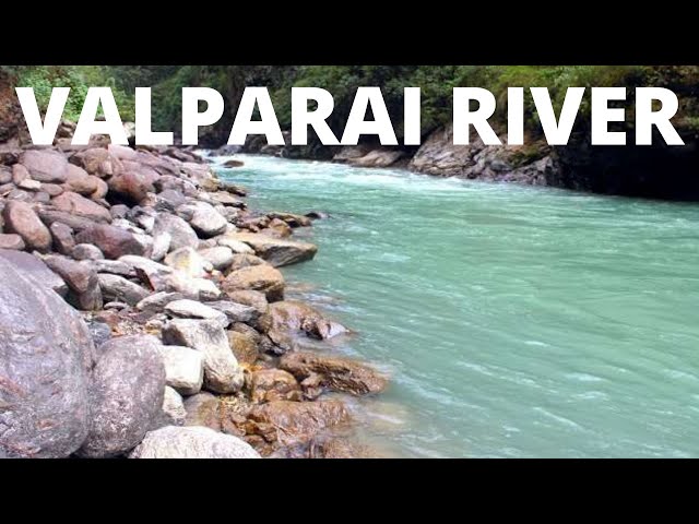 4K Valparai Waterfall  | Relaxing Music with Nature Sounds - Waterfall HD | 2021|[New version]